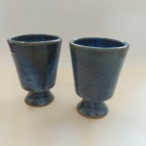 Picture of blue goblets