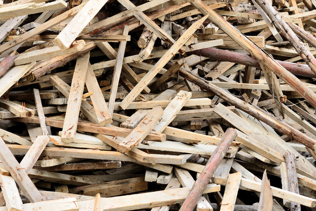 Picture of waste wood