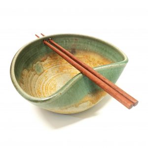 Green ramen bowl